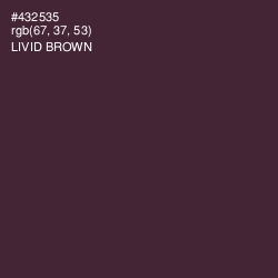 #432535 - Livid Brown Color Image