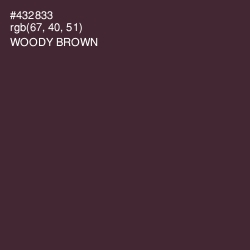 #432833 - Woody Brown Color Image
