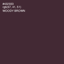 #432933 - Woody Brown Color Image