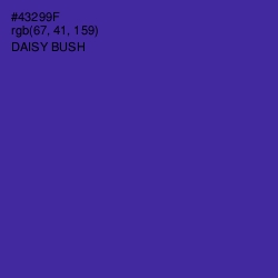 #43299F - Daisy Bush Color Image