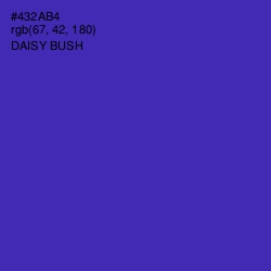 #432AB4 - Daisy Bush Color Image