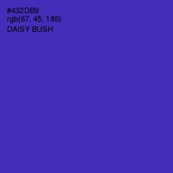 #432DB9 - Daisy Bush Color Image