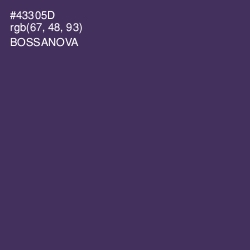 #43305D - Bossanova Color Image