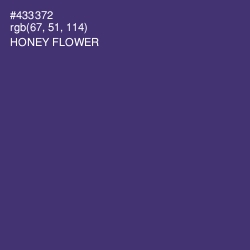 #433372 - Honey Flower Color Image