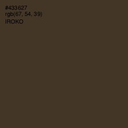 #433627 - Iroko Color Image