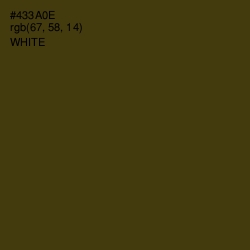 #433A0E - Deep Bronze Color Image