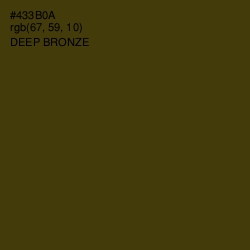 #433B0A - Deep Bronze Color Image