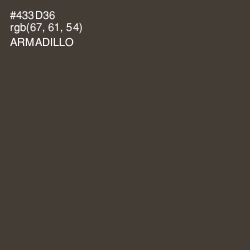 #433D36 - Armadillo Color Image