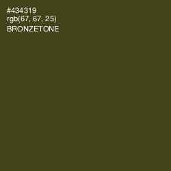 #434319 - Bronzetone Color Image