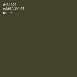 #434329 - Kelp Color Image