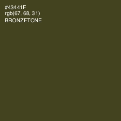 #43441F - Bronzetone Color Image