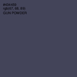 #434459 - Gun Powder Color Image