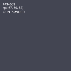 #434553 - Gun Powder Color Image