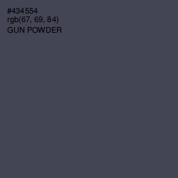 #434554 - Gun Powder Color Image