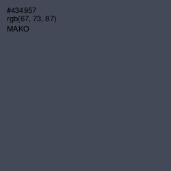 #434957 - Mako Color Image