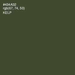 #434A32 - Kelp Color Image