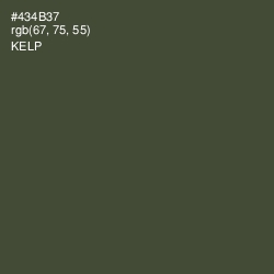 #434B37 - Kelp Color Image