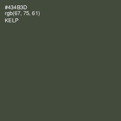 #434B3D - Kelp Color Image