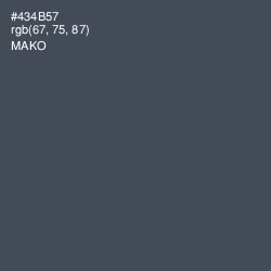 #434B57 - Mako Color Image