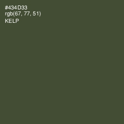 #434D33 - Kelp Color Image