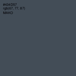 #434D57 - Mako Color Image