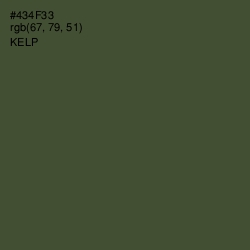 #434F33 - Kelp Color Image