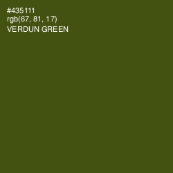 #435111 - Verdun Green Color Image