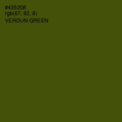 #435208 - Verdun Green Color Image