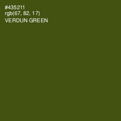 #435211 - Verdun Green Color Image