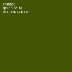 #435505 - Verdun Green Color Image