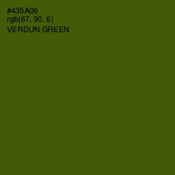 #435A06 - Verdun Green Color Image