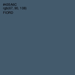 #435A6C - Fiord Color Image