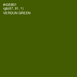 #435B01 - Verdun Green Color Image