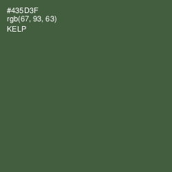 #435D3F - Kelp Color Image