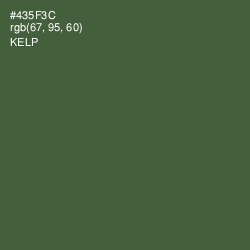 #435F3C - Kelp Color Image