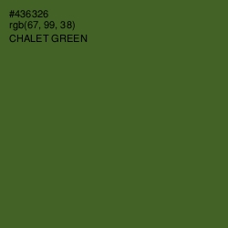 #436326 - Chalet Green Color Image