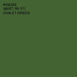 #436333 - Chalet Green Color Image