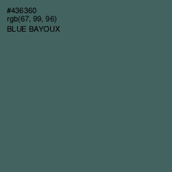 #436360 - Blue Bayoux Color Image