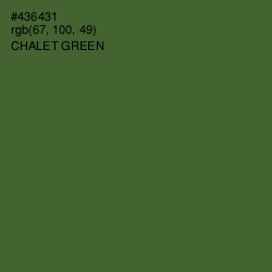 #436431 - Chalet Green Color Image