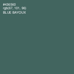 #436560 - Blue Bayoux Color Image