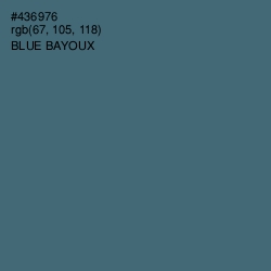 #436976 - Blue Bayoux Color Image