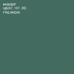 #436B5F - Finlandia Color Image