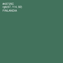 #43725C - Finlandia Color Image