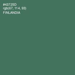 #43725D - Finlandia Color Image