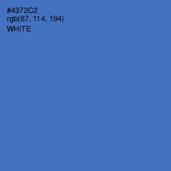 #4372C2 - Indigo Color Image