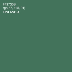 #43735B - Finlandia Color Image
