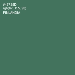 #43735D - Finlandia Color Image