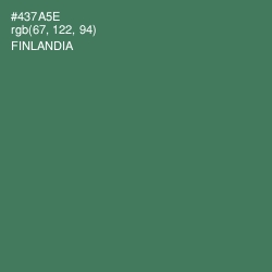 #437A5E - Finlandia Color Image