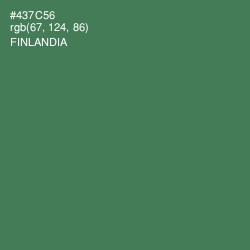 #437C56 - Finlandia Color Image