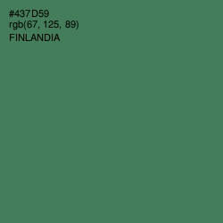 #437D59 - Finlandia Color Image